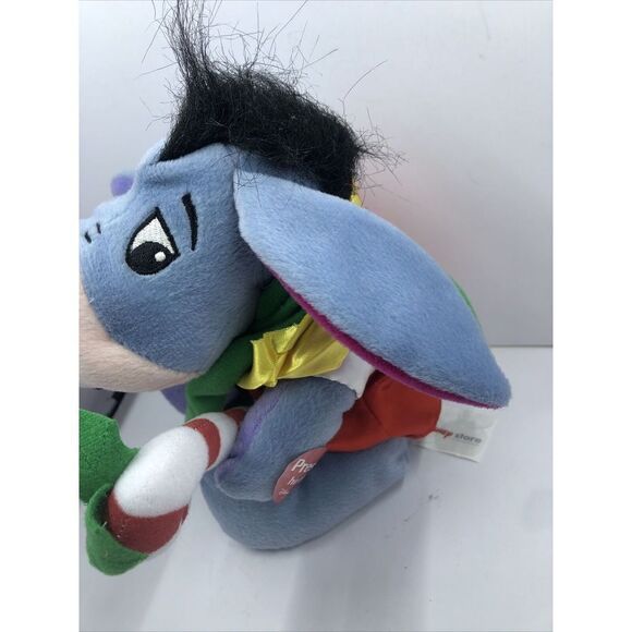 Disney Eeyore Plush Winnie The Pooh Holiday Musical Dancer 2002. Christmas. Read - Picture 9 of 13